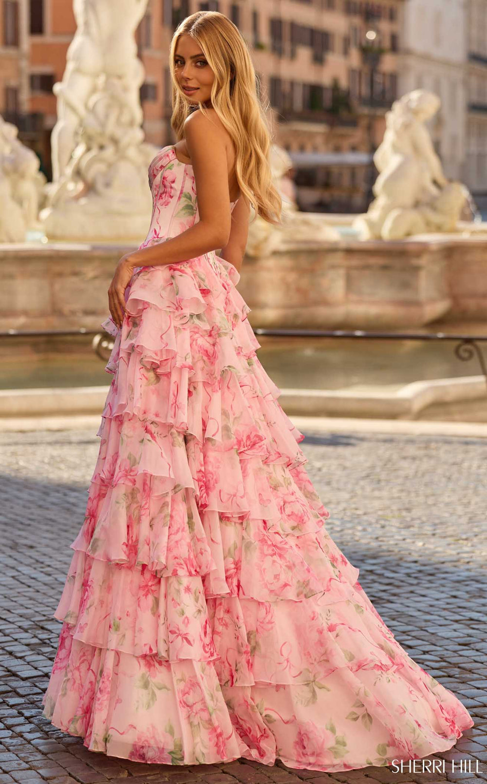 Exquisite Sherri Hill 57820 Dress detail view - VOLAKK