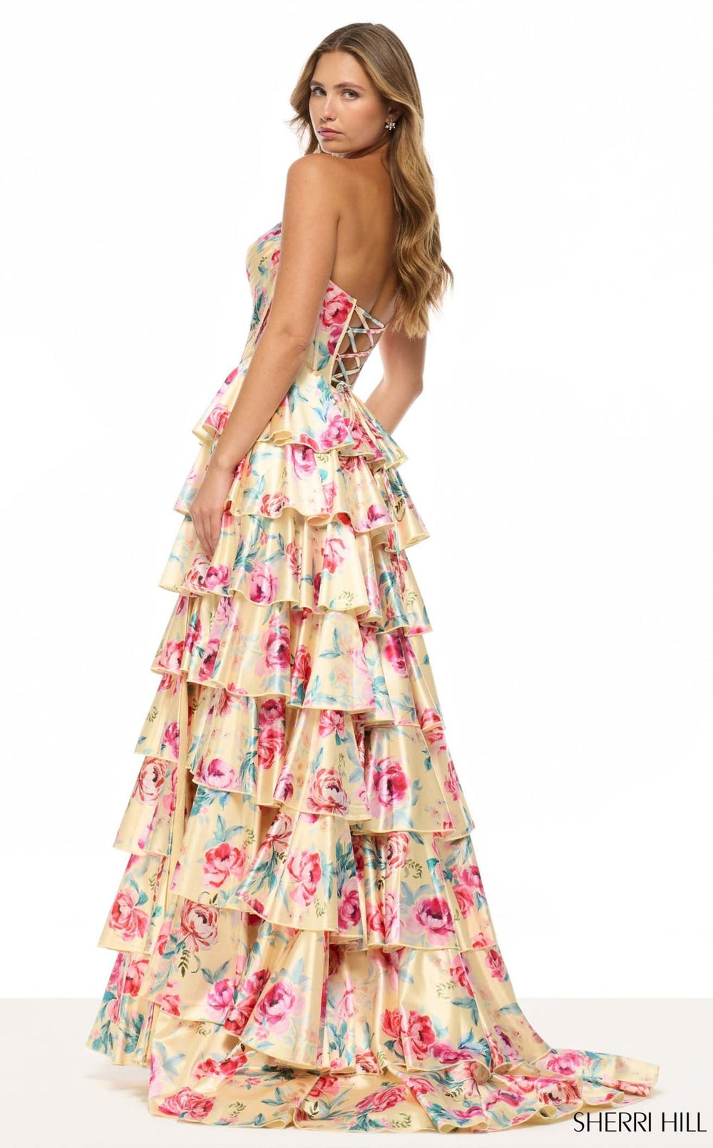 Exquisite Sherri Hill 57875 Dress detail view - VOLAKK