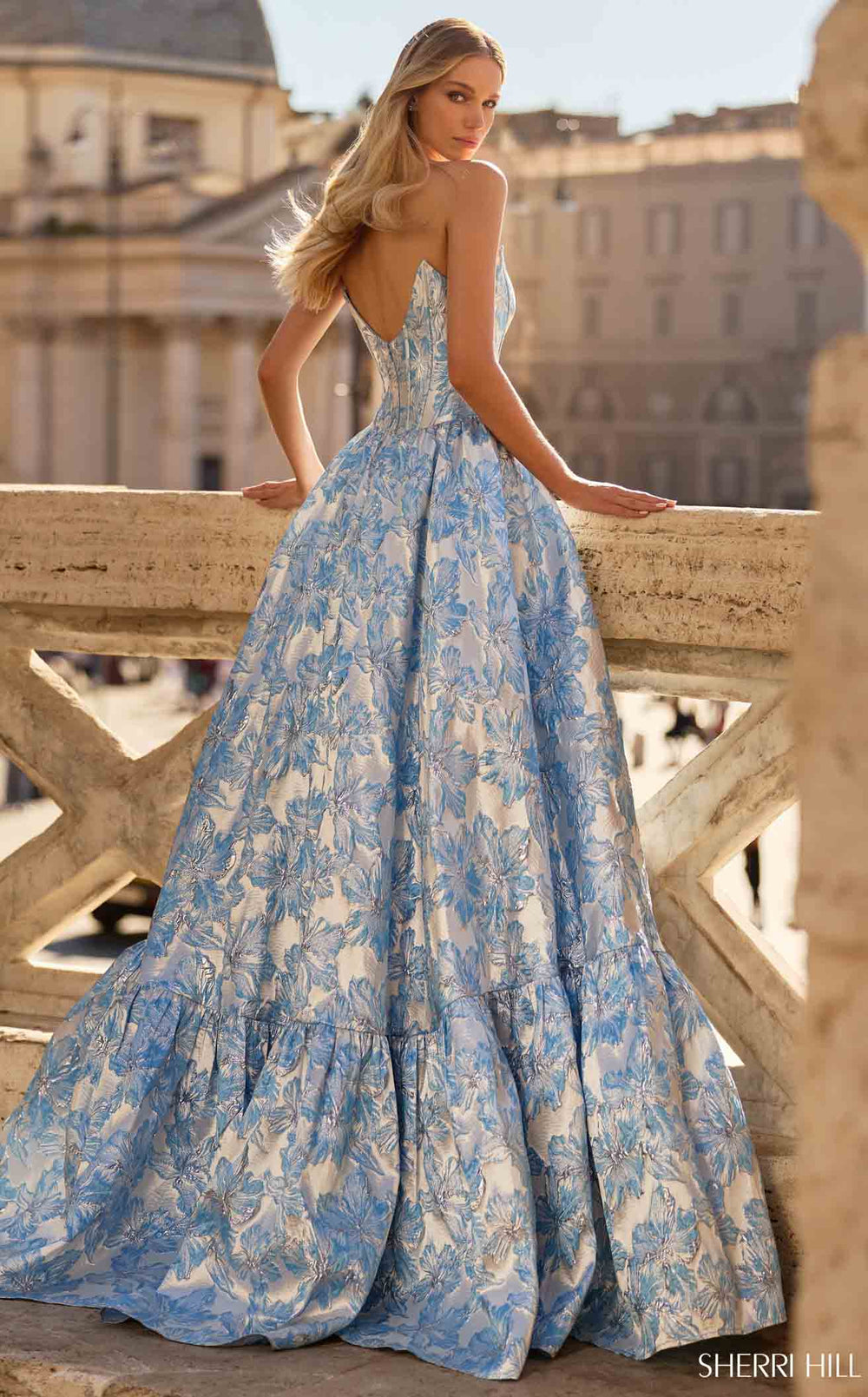 Exquisite Sherri Hill 57918 Dress detail view - VOLAKK