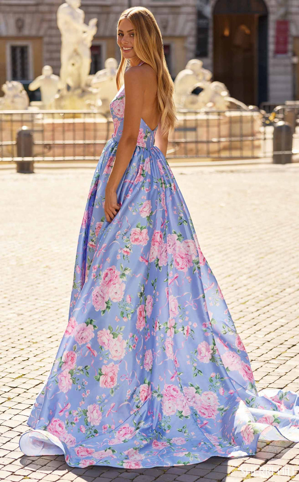 Exquisite Sherri Hill 57955 Dress detail view - VOLAKK