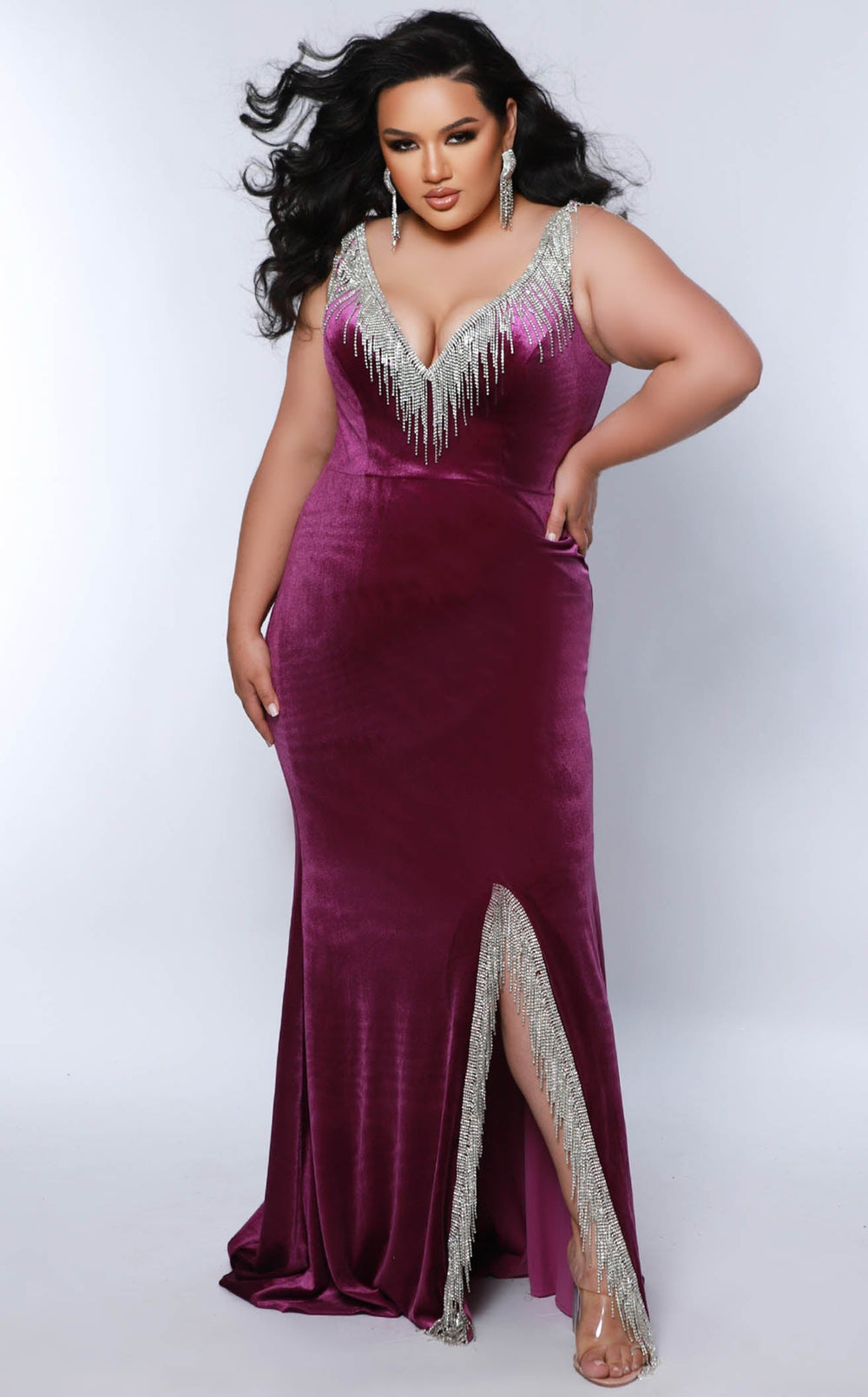 Sydneys Closet JK2412 Dress details - VOLAKK