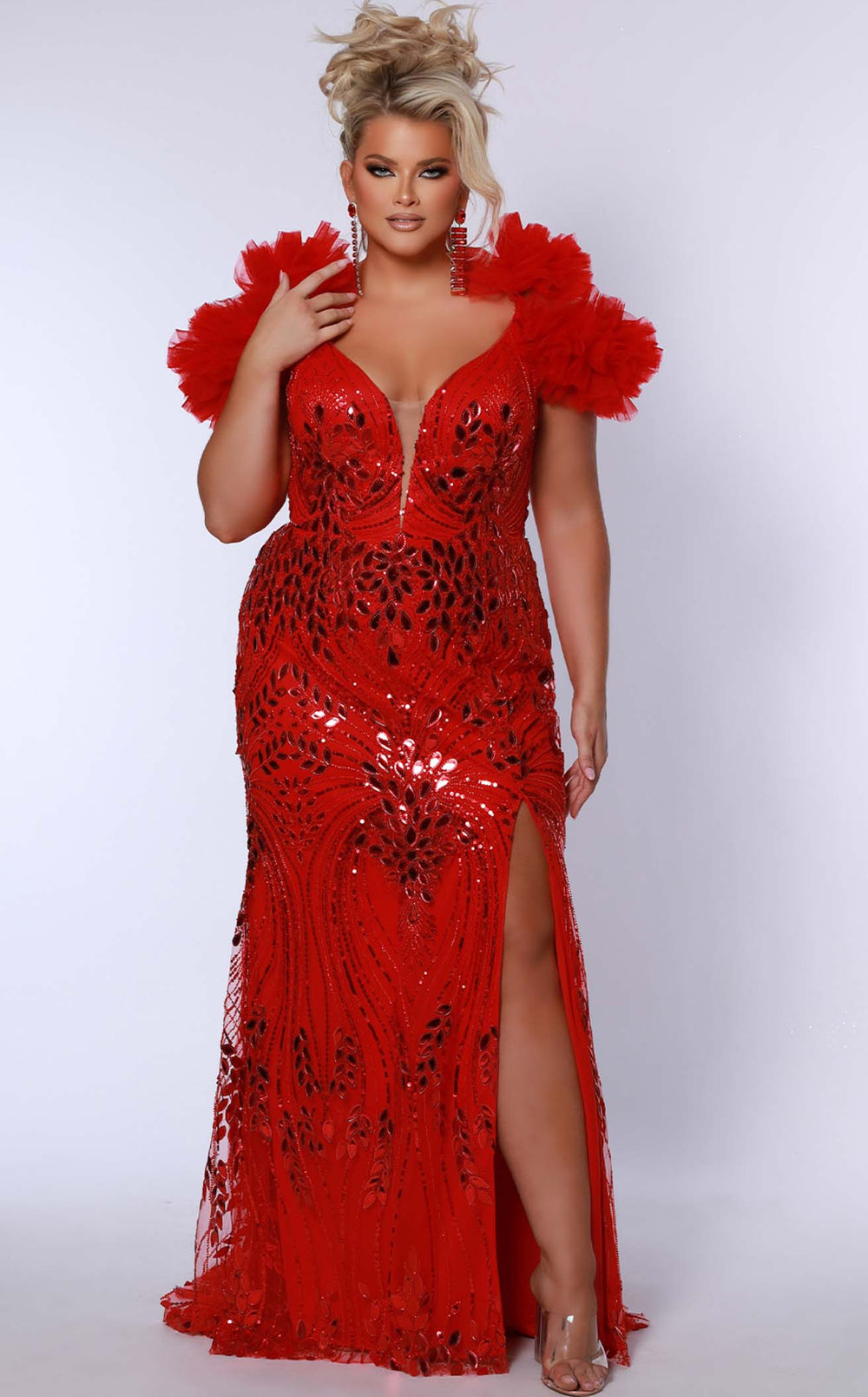 Sydneys Closet JK2517 Dress - VOLAKK