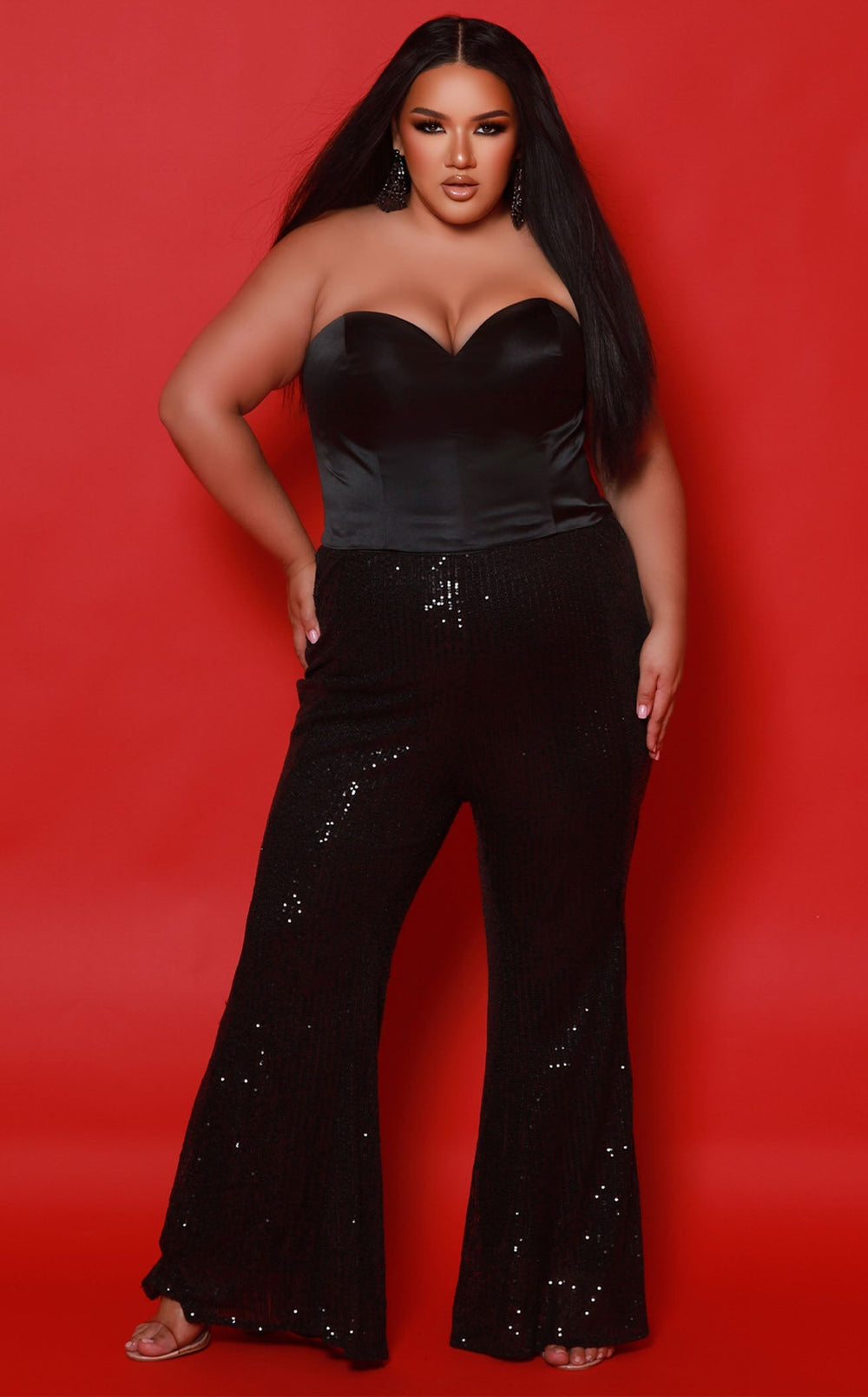 Sydneys Closet JK2520 Jumpsuit details - VOLAKK