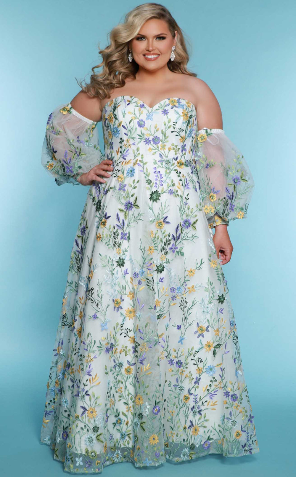 Sydneys Closet SC5326 Dress details - VOLAKK