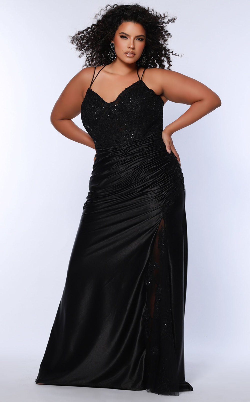 Sydneys Closet SC7406 Dress details - VOLAKK