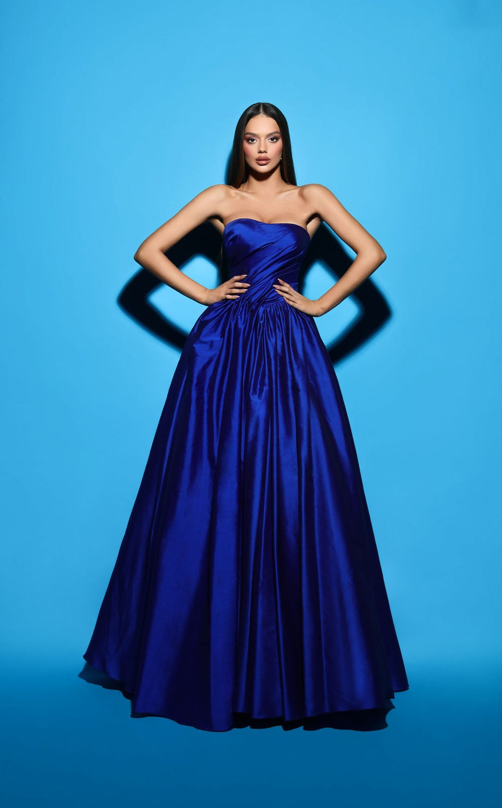 Exquisite Tarik Ediz 53011 Dress detail view - VOLAKK
