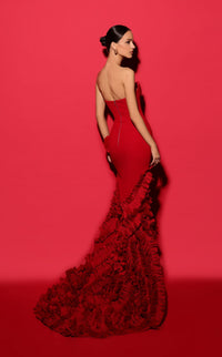 Tarik Ediz 53100 Dress view 6