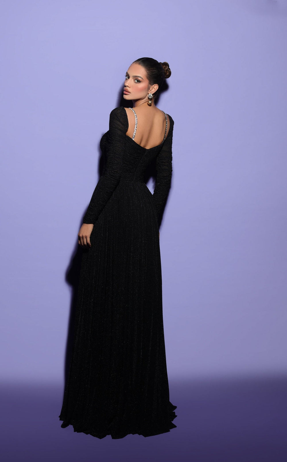 Exquisite Tarik Ediz 98502 Dress detail view - VOLAKK