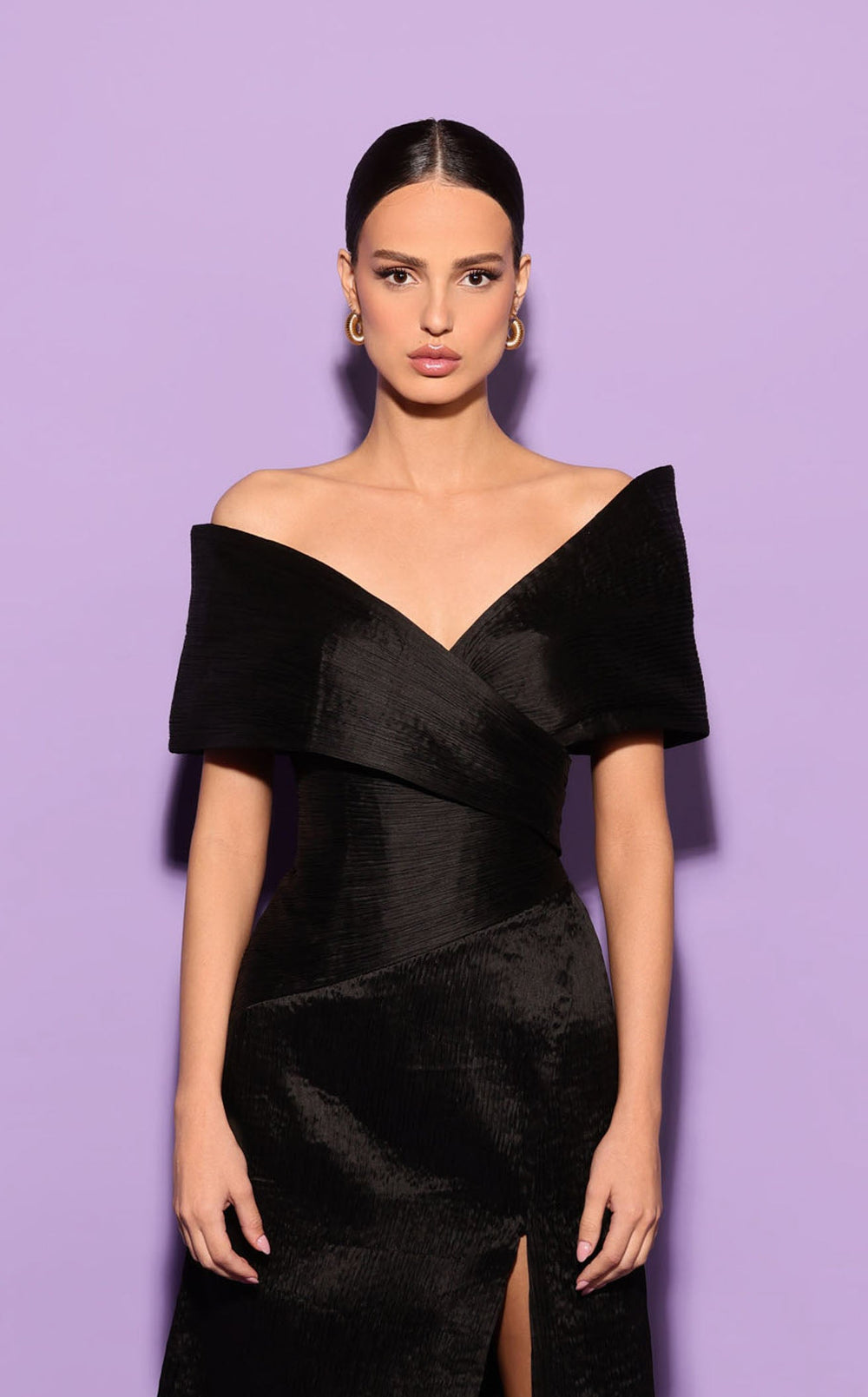 Exquisite Tarik Ediz 98507 Dress detail view - VOLAKK