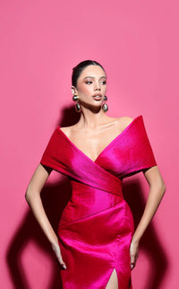 Tarik Ediz 98507 Dress view 4