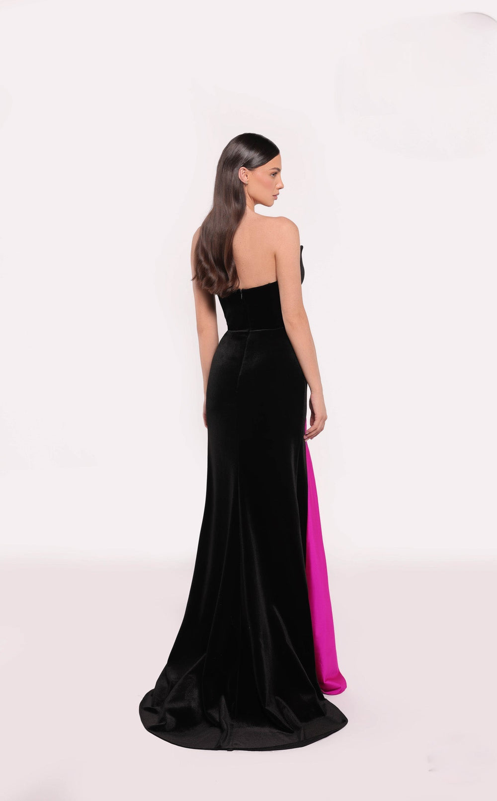 Exquisite Tarik Ediz 98794 Dress detail view - VOLAKK