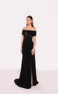 Tarik Ediz 98815 Dress view 1
