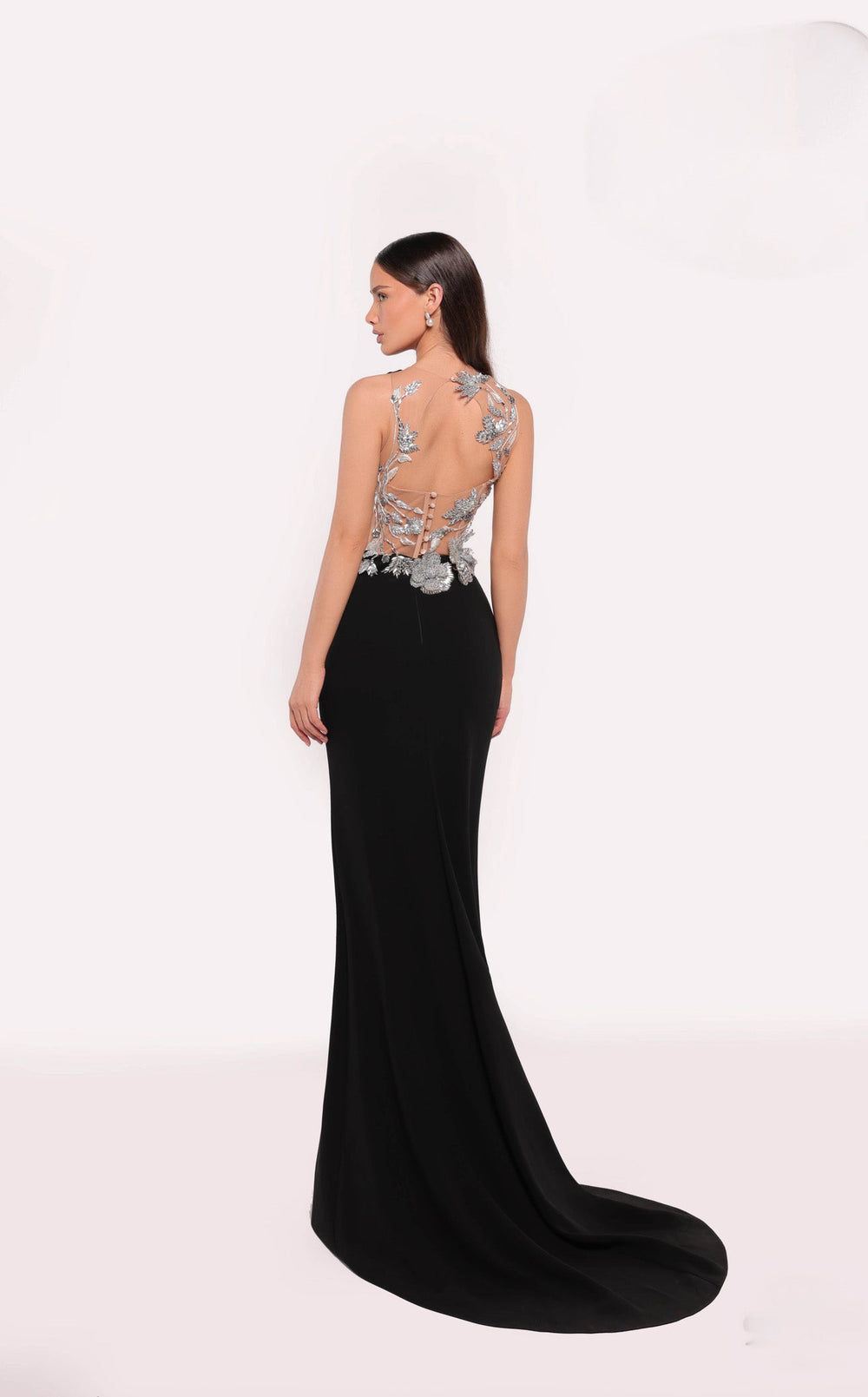 Tarik Ediz 98835 Dress details - VOLAKK