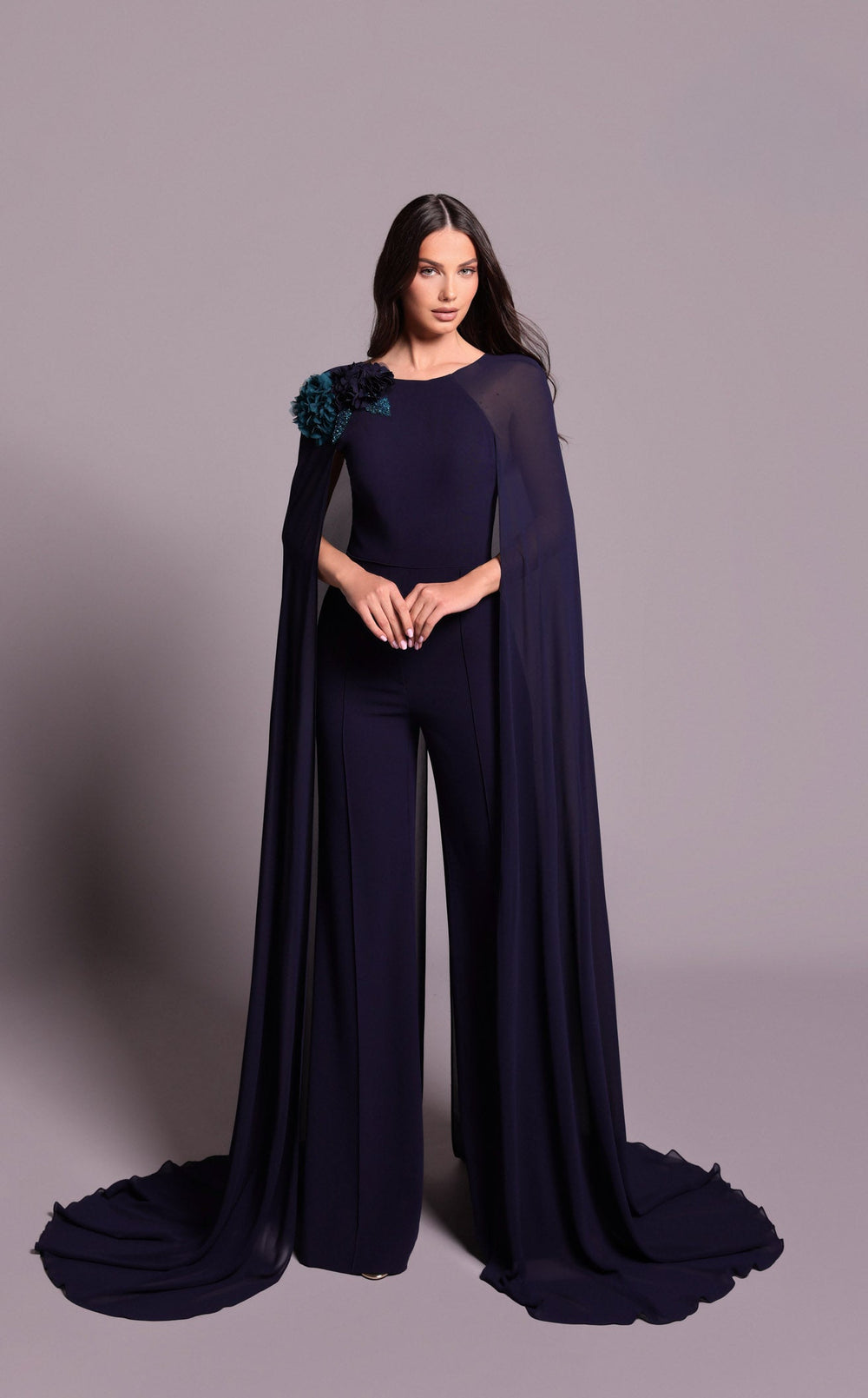 Exquisite Tarik Ediz 99032 Jumpsuit detail view - VOLAKK