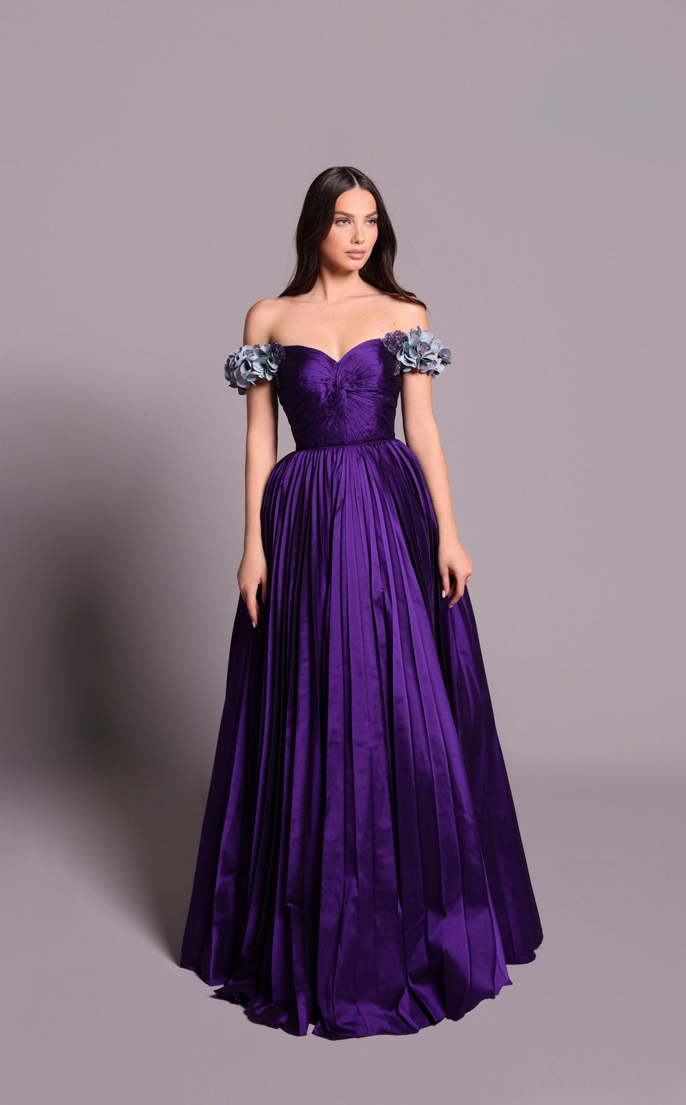 Exquisite Tarik Ediz 99033 Dress detail view - VOLAKK