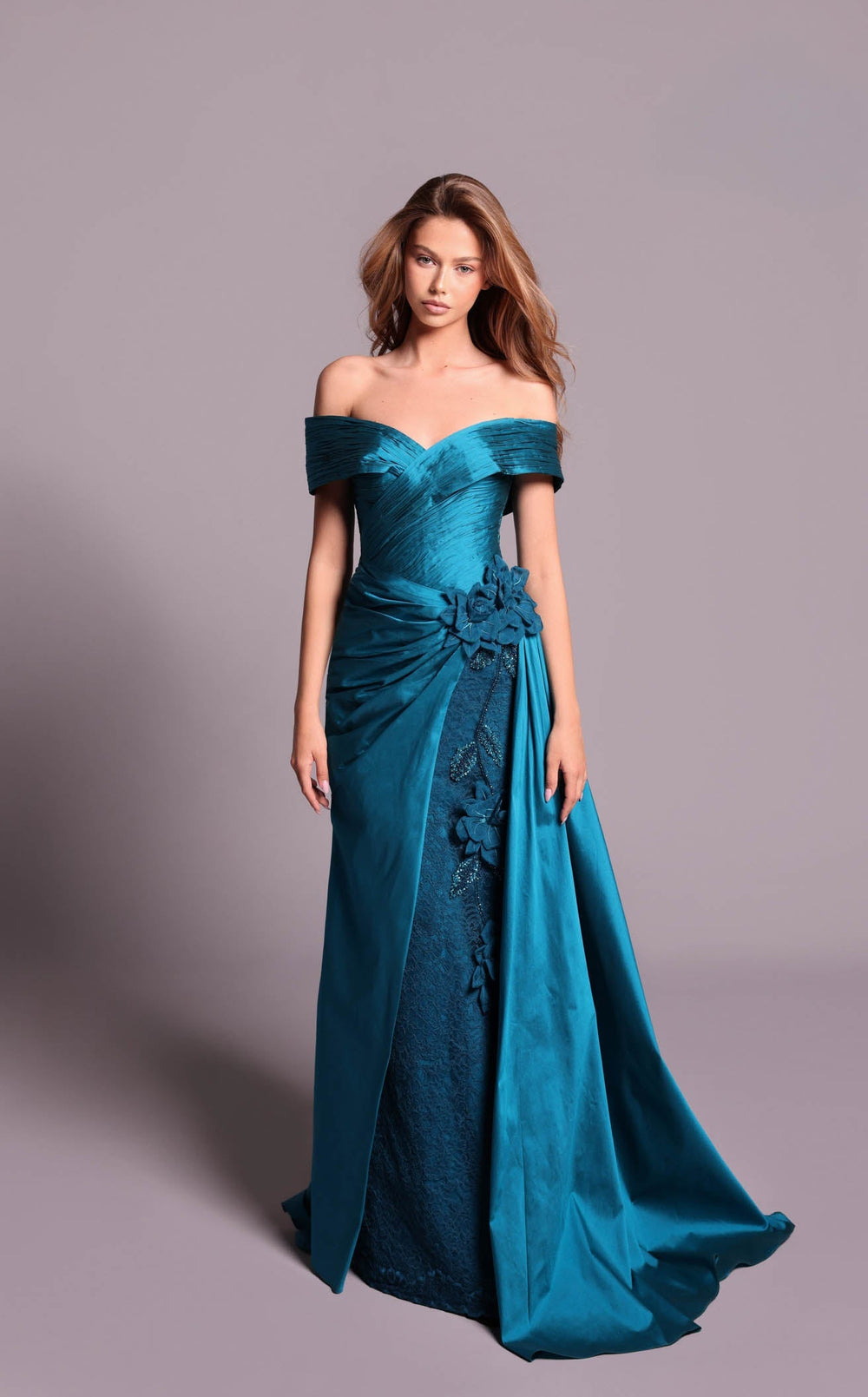 Exquisite Tarik Ediz 99040 Dress detail view - VOLAKK