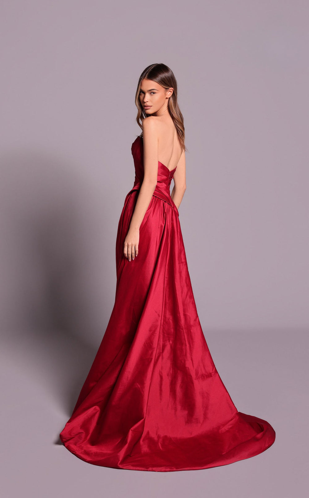 Tarik Ediz 99052 Dress details - VOLAKK