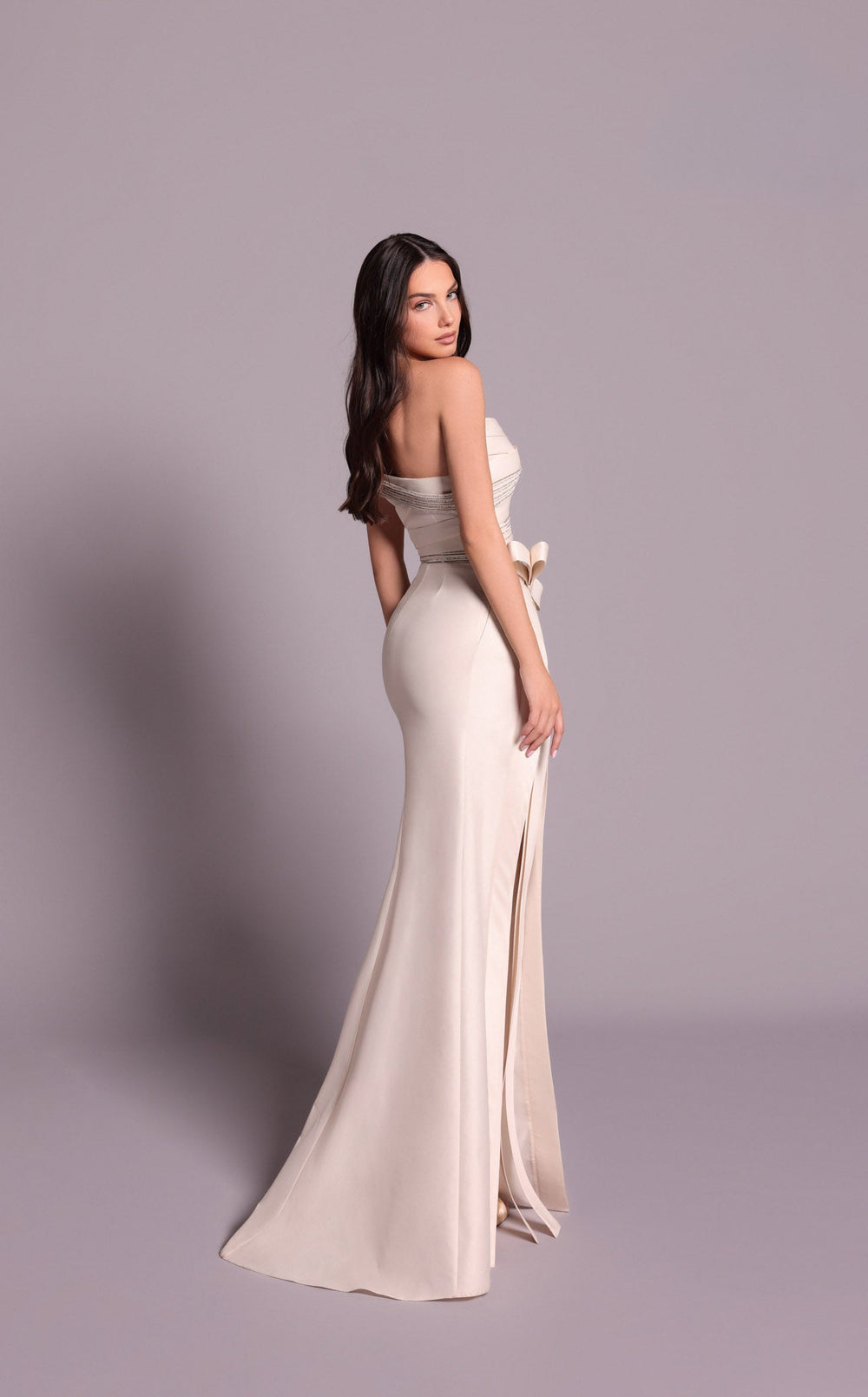 Tarik Ediz 99093 Dress details - VOLAKK