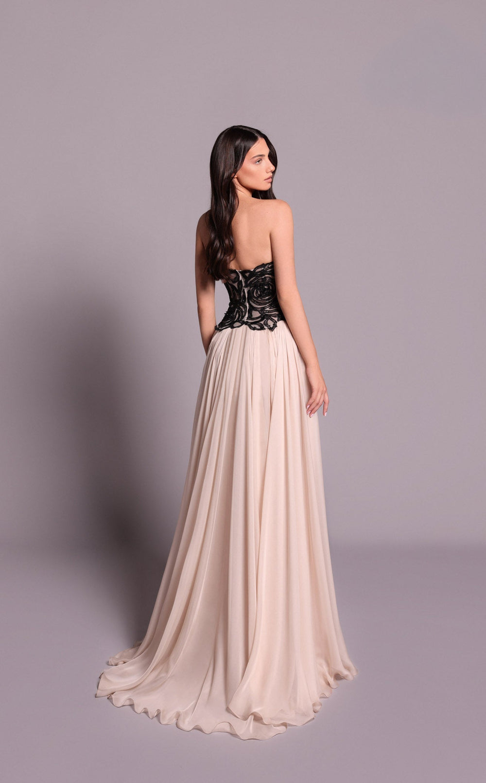 Tarik Ediz 99101 Dress details - VOLAKK