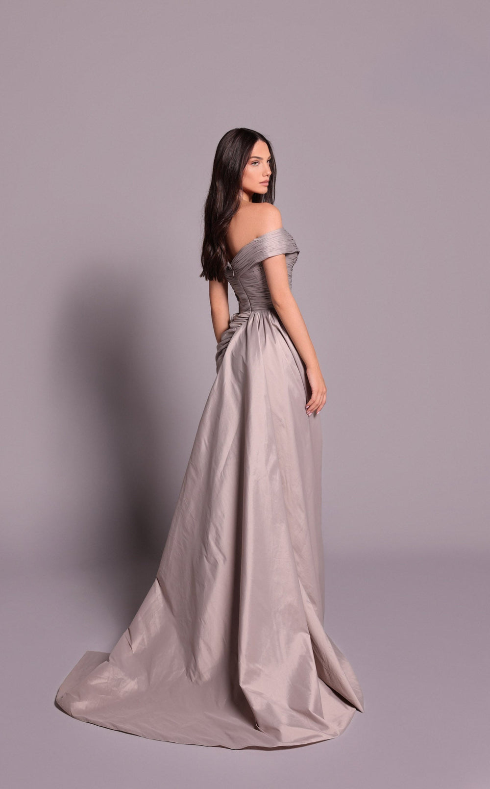 Exquisite Tarik Ediz 99108 Dress detail view - VOLAKK