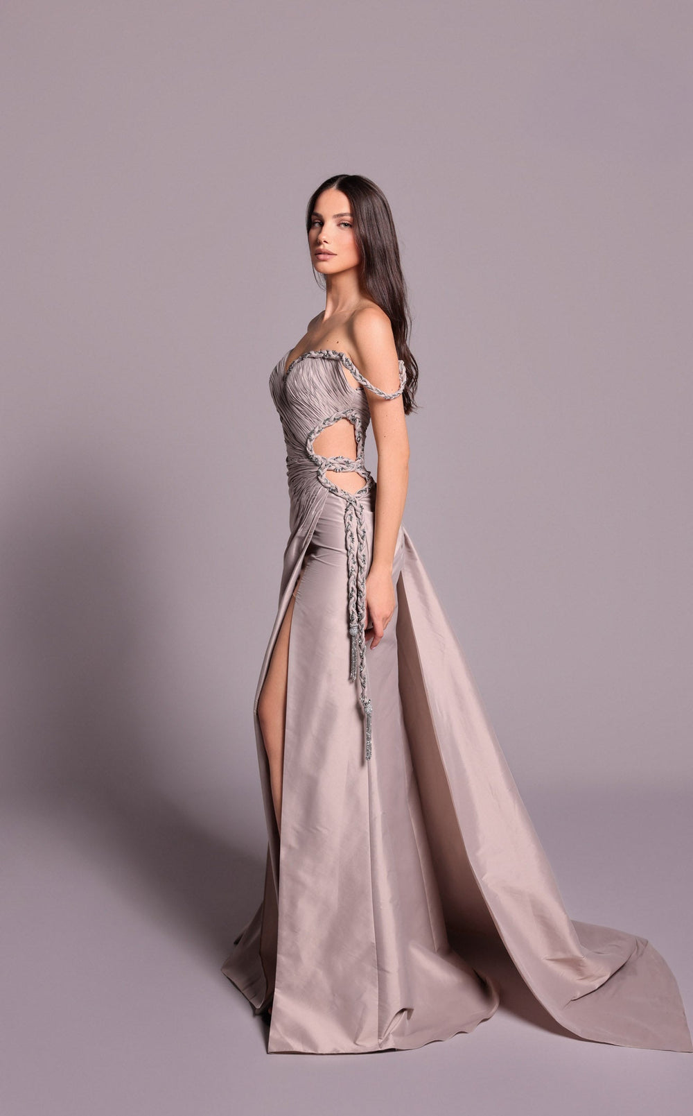 Tarik Ediz 99108 Dress details - VOLAKK