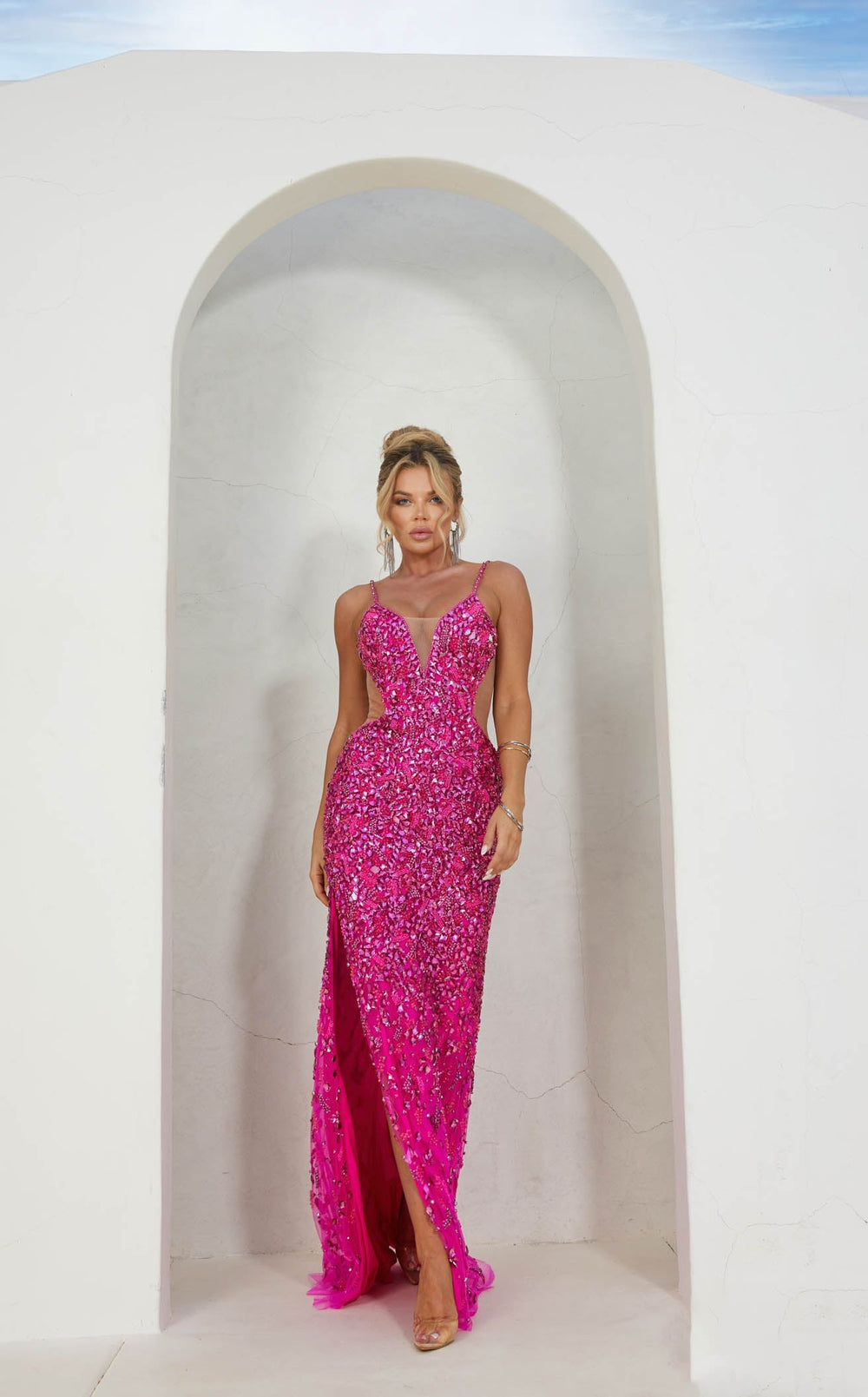 Exquisite Terani 241P2163 Dress detail view - VOLAKK