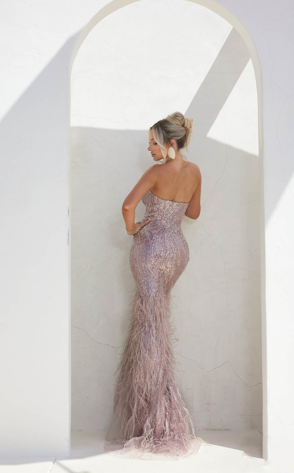 Exquisite Terani 241P2218 Dress detail view - VOLAKK