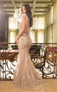 Terani 242GL3235 Dress view 3