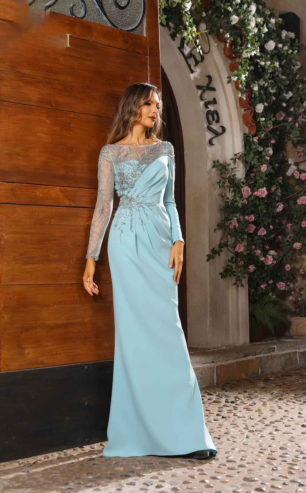 Exquisite Terani 251M4423 Dress detail view - VOLAKK