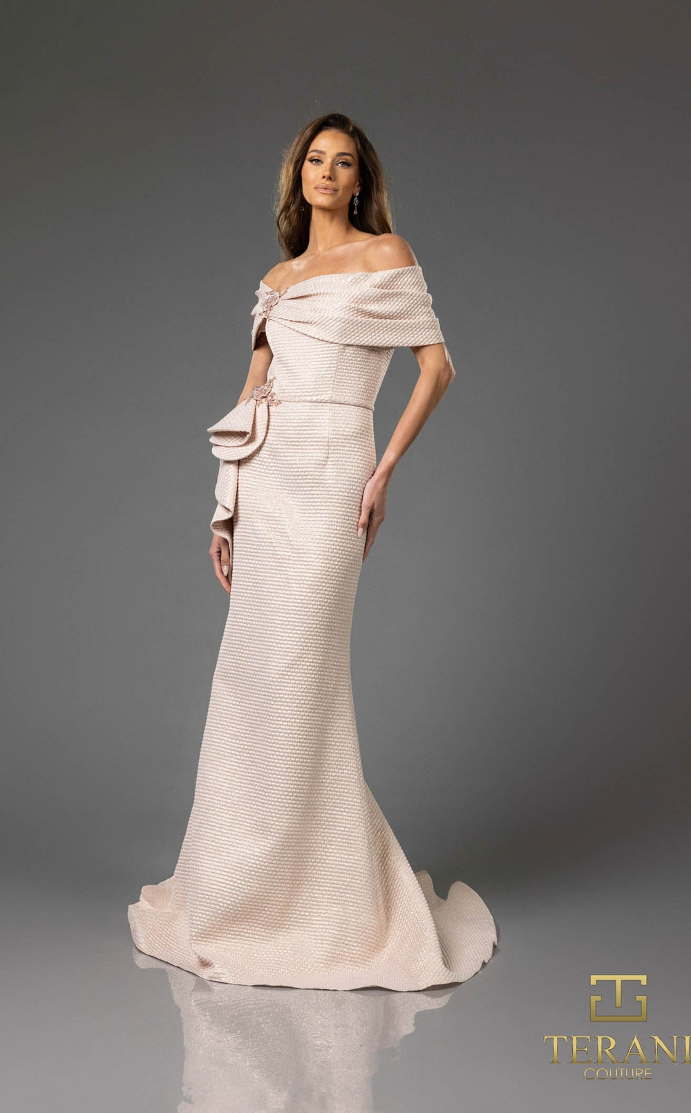 Exquisite Terani 251M4448 Dress detail view - VOLAKK