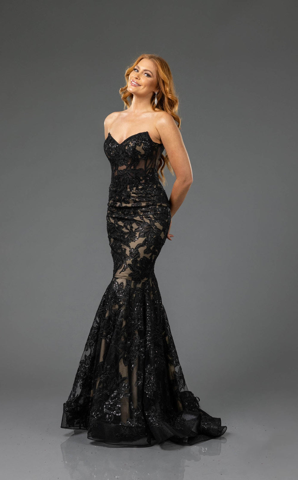 Exquisite Terani 251p4355 Dress detail view - VOLAKK