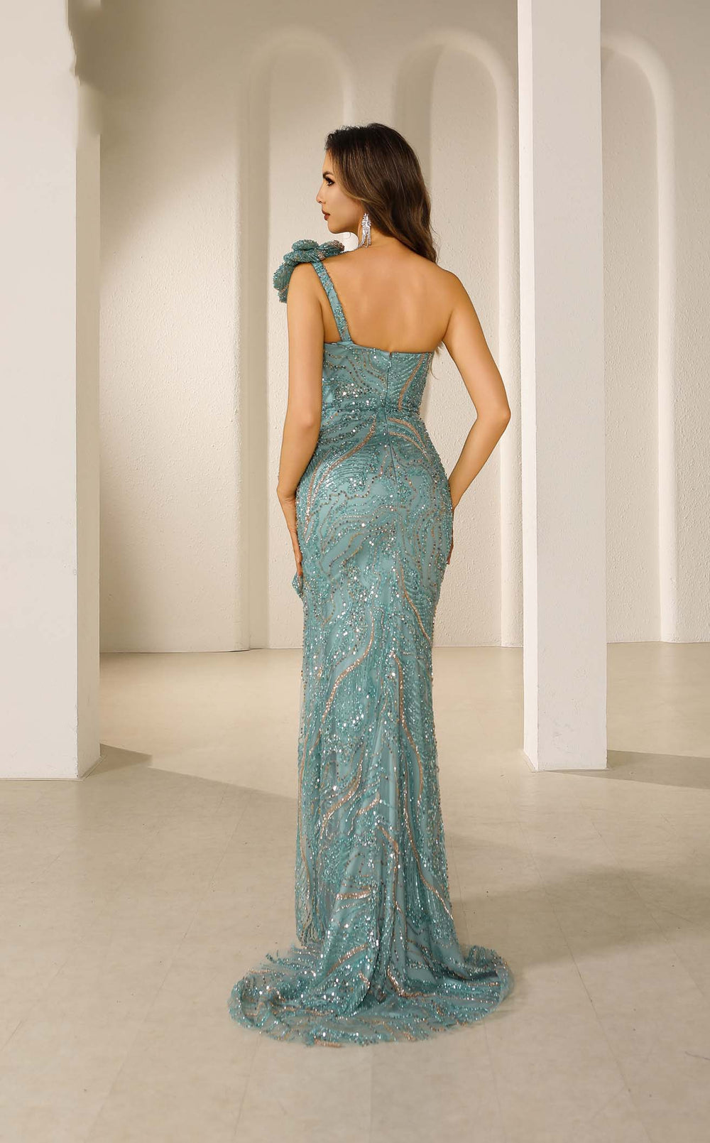 Exquisite Terani 251gl4354 Dress detail view - VOLAKK