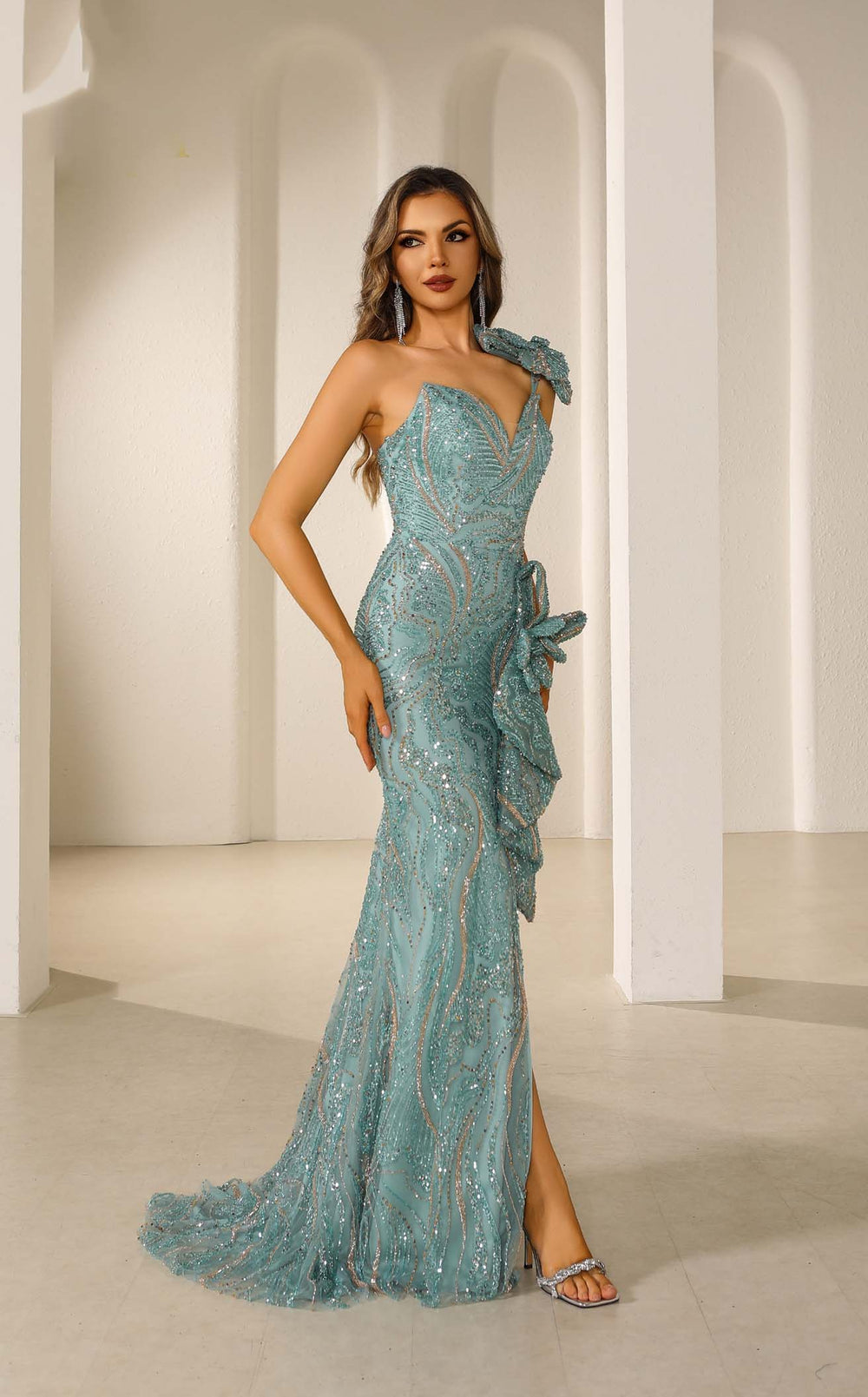 Terani 251gl4354 Dress details - VOLAKK