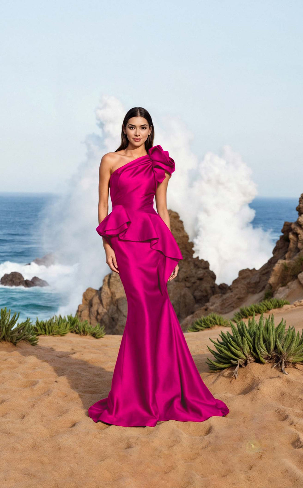 Exquisite Terani 252E5546 Dress detail view - VOLAKK