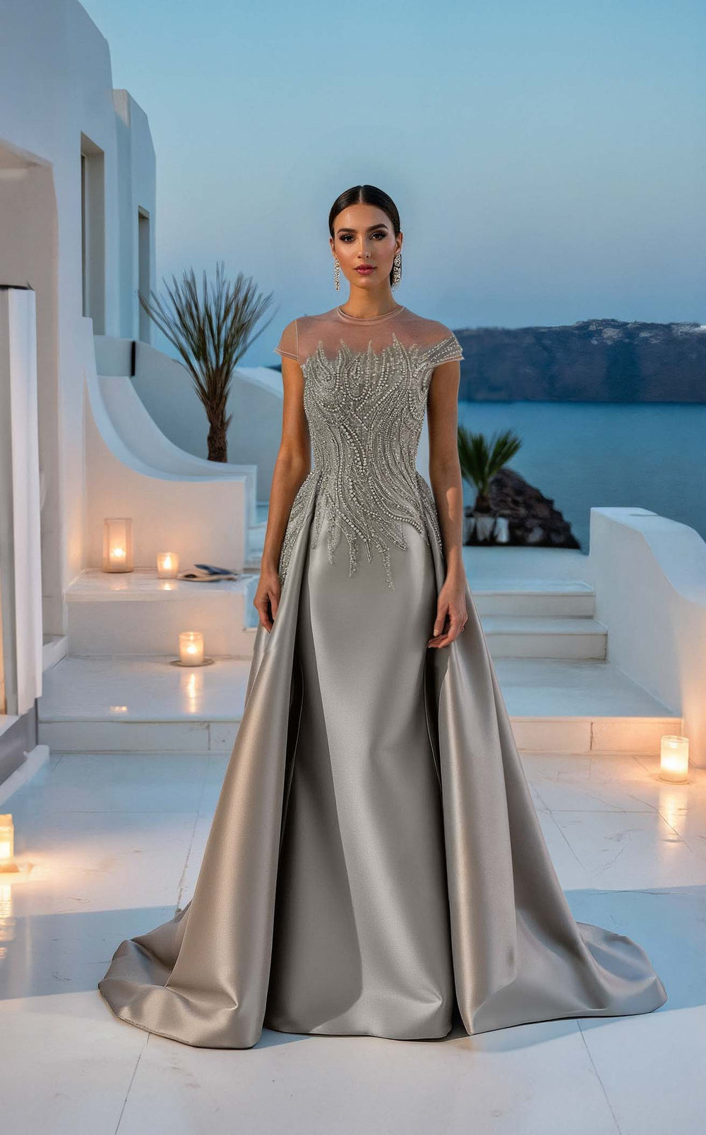 Exquisite Terani 261e6254CL Dress detail view - VOLAKK