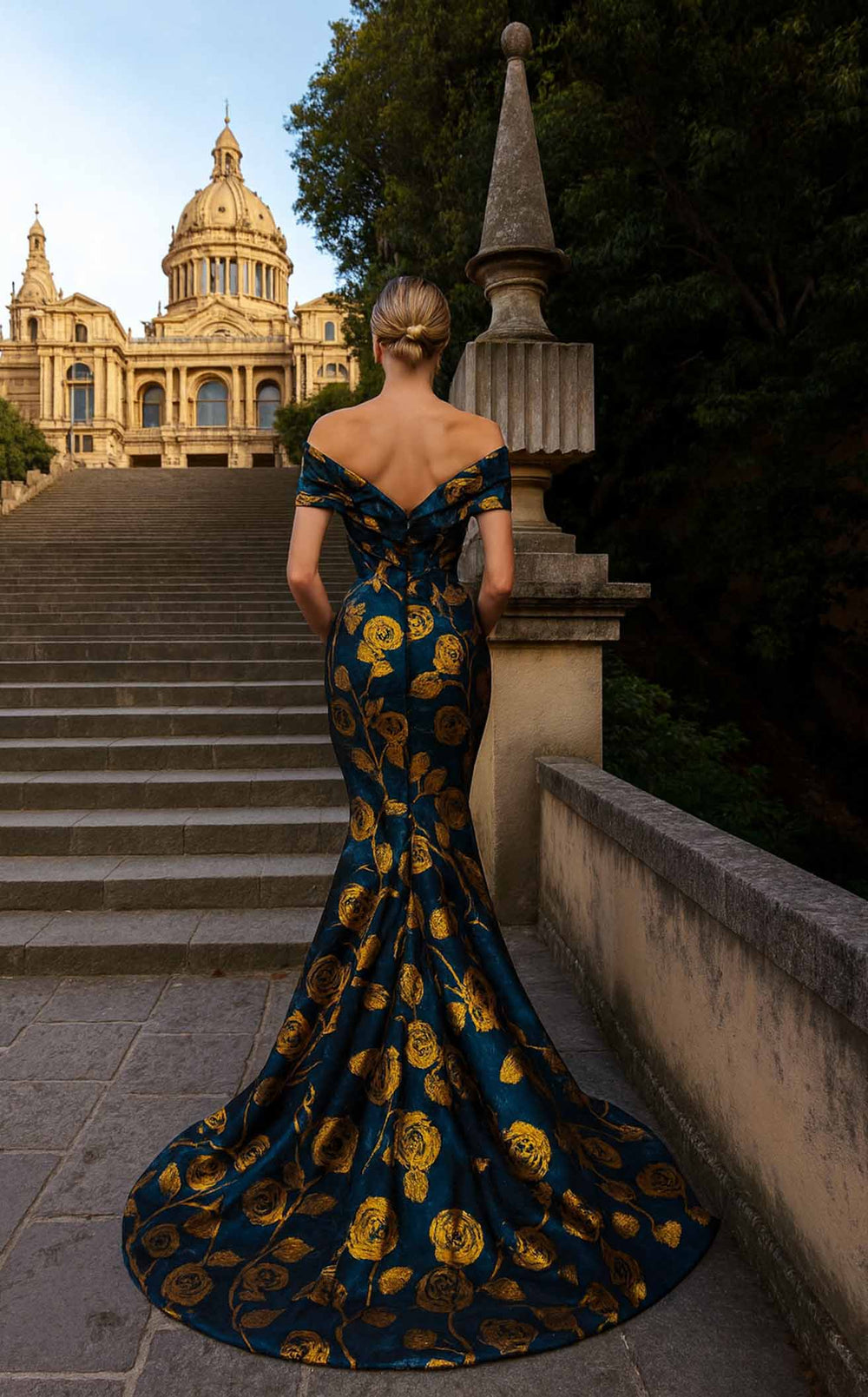 Exquisite Terani 261E6273 Dress detail view - VOLAKK