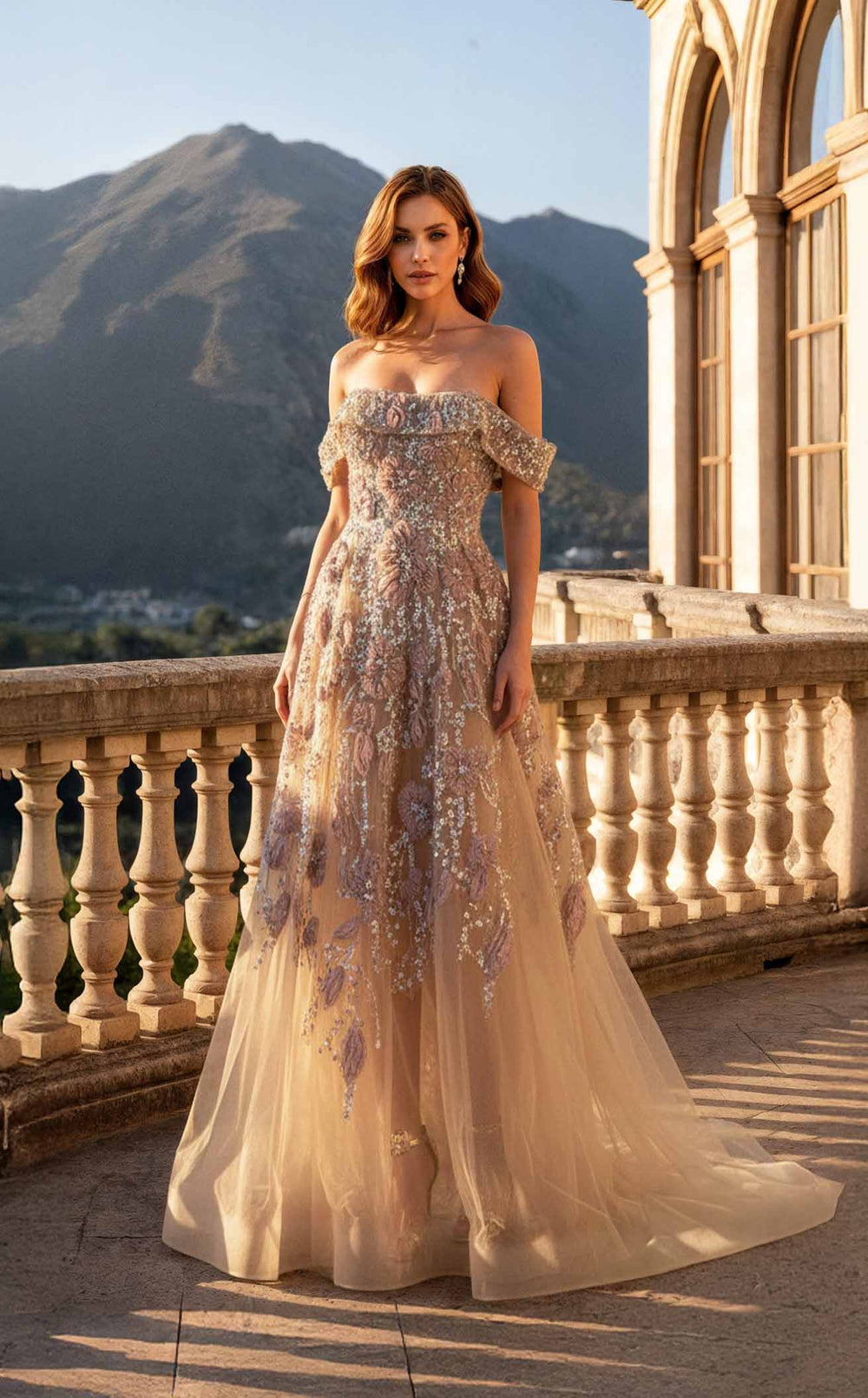 Exquisite Terani 261M6435 Dress detail view - VOLAKK