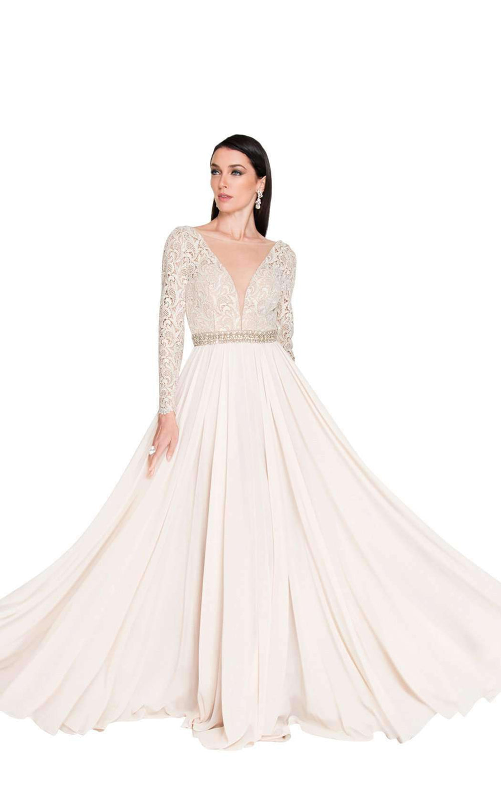 Exquisite Terani 1812M6650 Dress detail view - VOLAKK