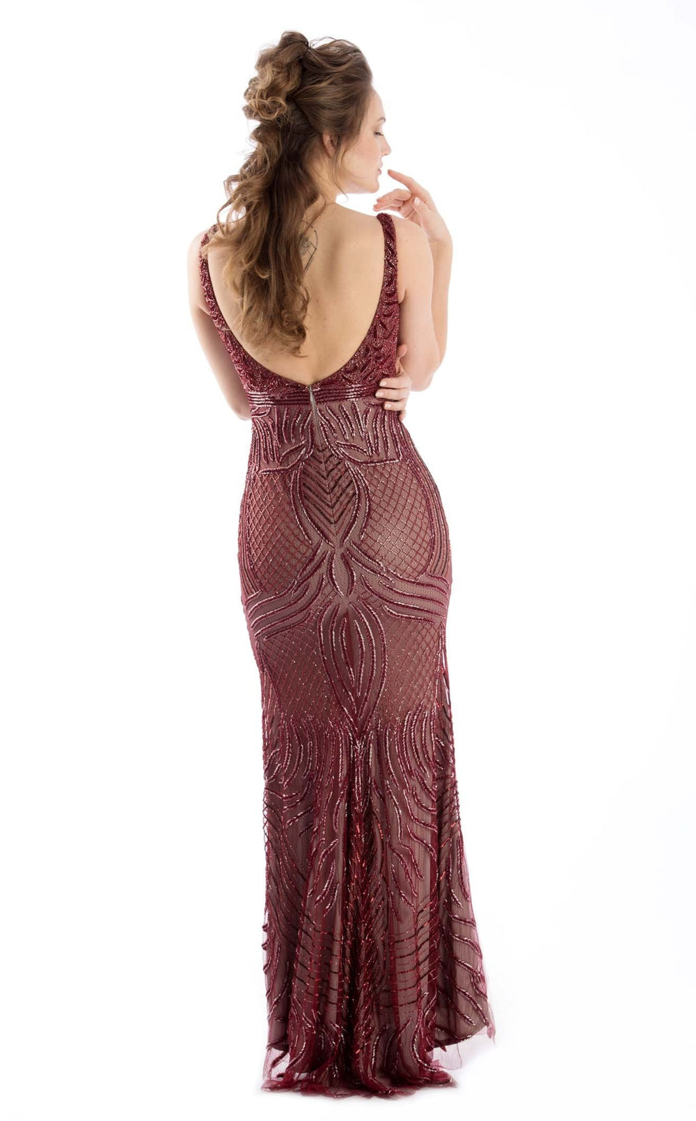Exquisite Chic and Holland HF1195 Dress detail view - VOLAKK