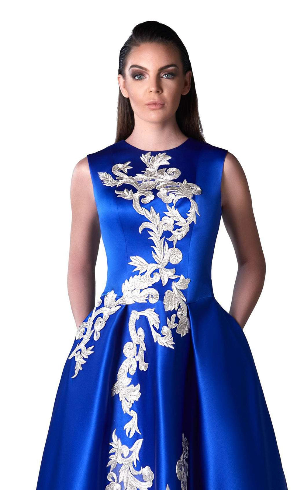 Edward Arsouni Couture FW0400 Dress details - VOLAKK