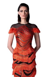 Edward Arsouni Couture FW0407 Dress view 2