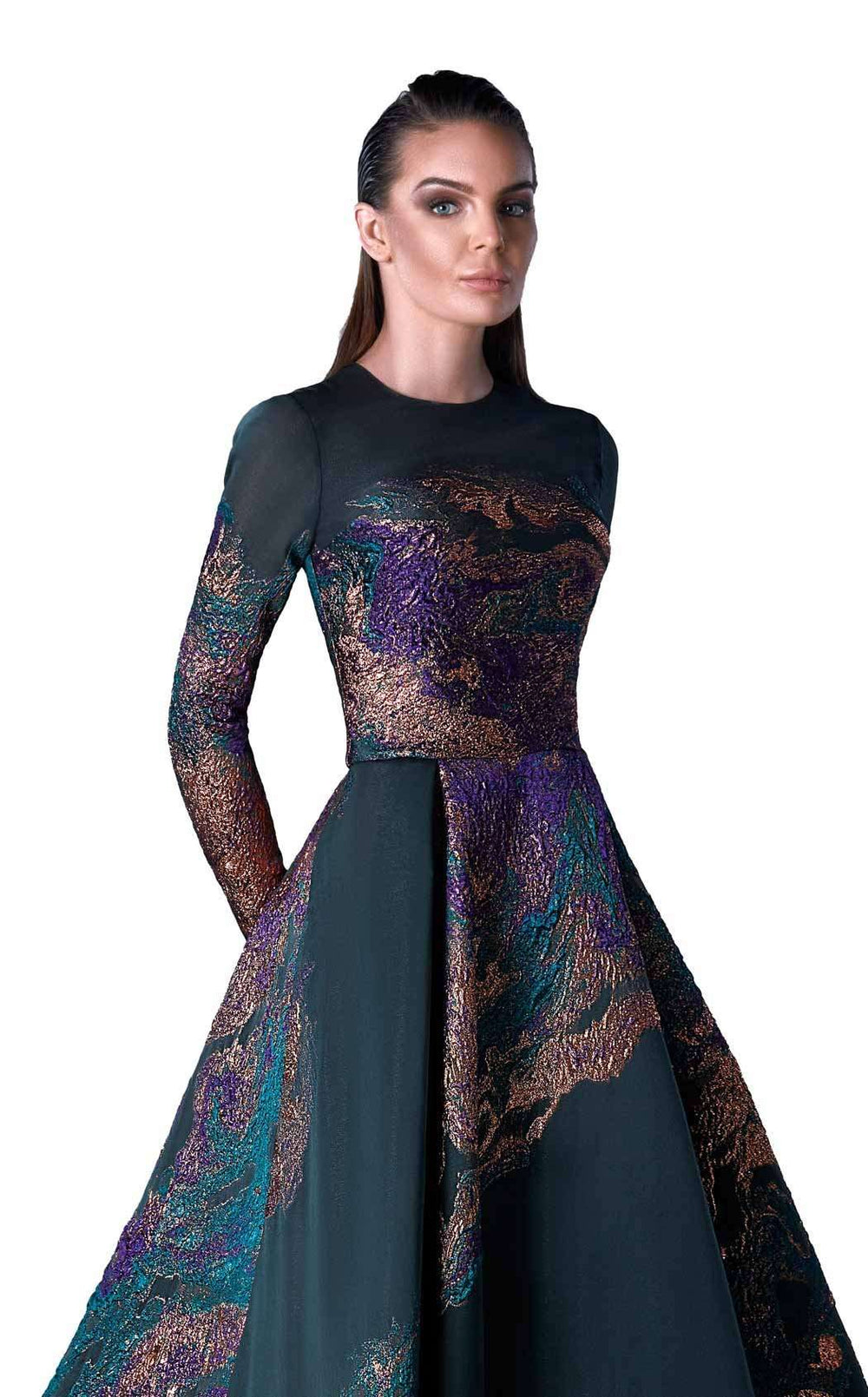 Edward Arsouni Couture FW0419 Dress details - VOLAKK