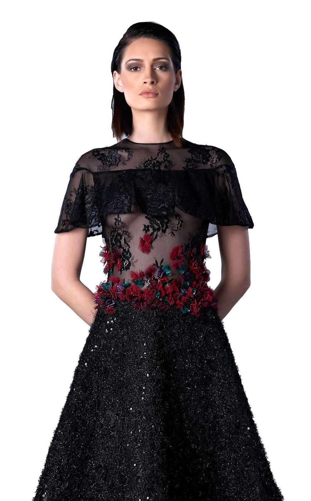 Edward Arsouni Couture FW0426 Dress details - VOLAKK