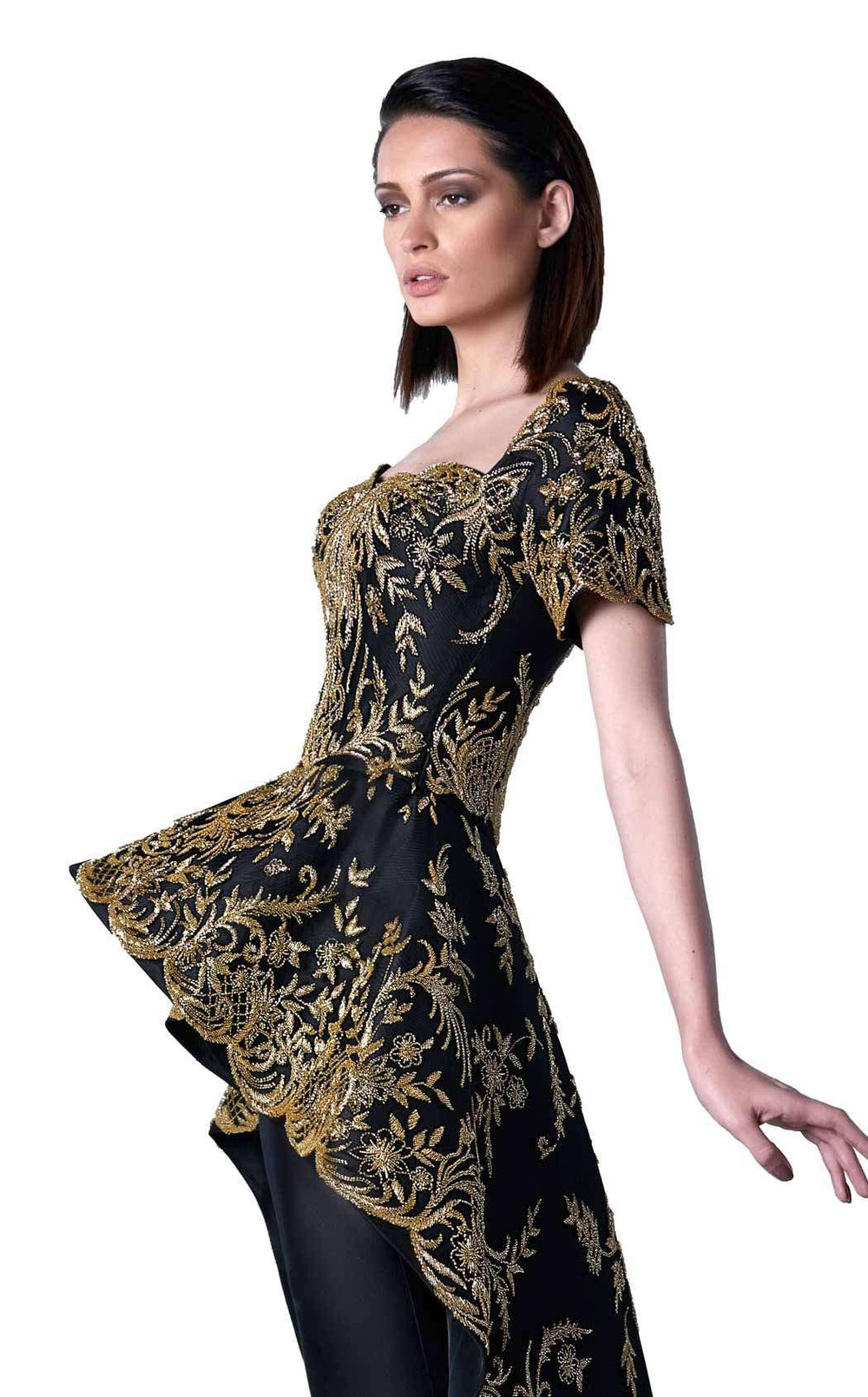 Edward Arsouni Couture FW0427 Dress details - VOLAKK