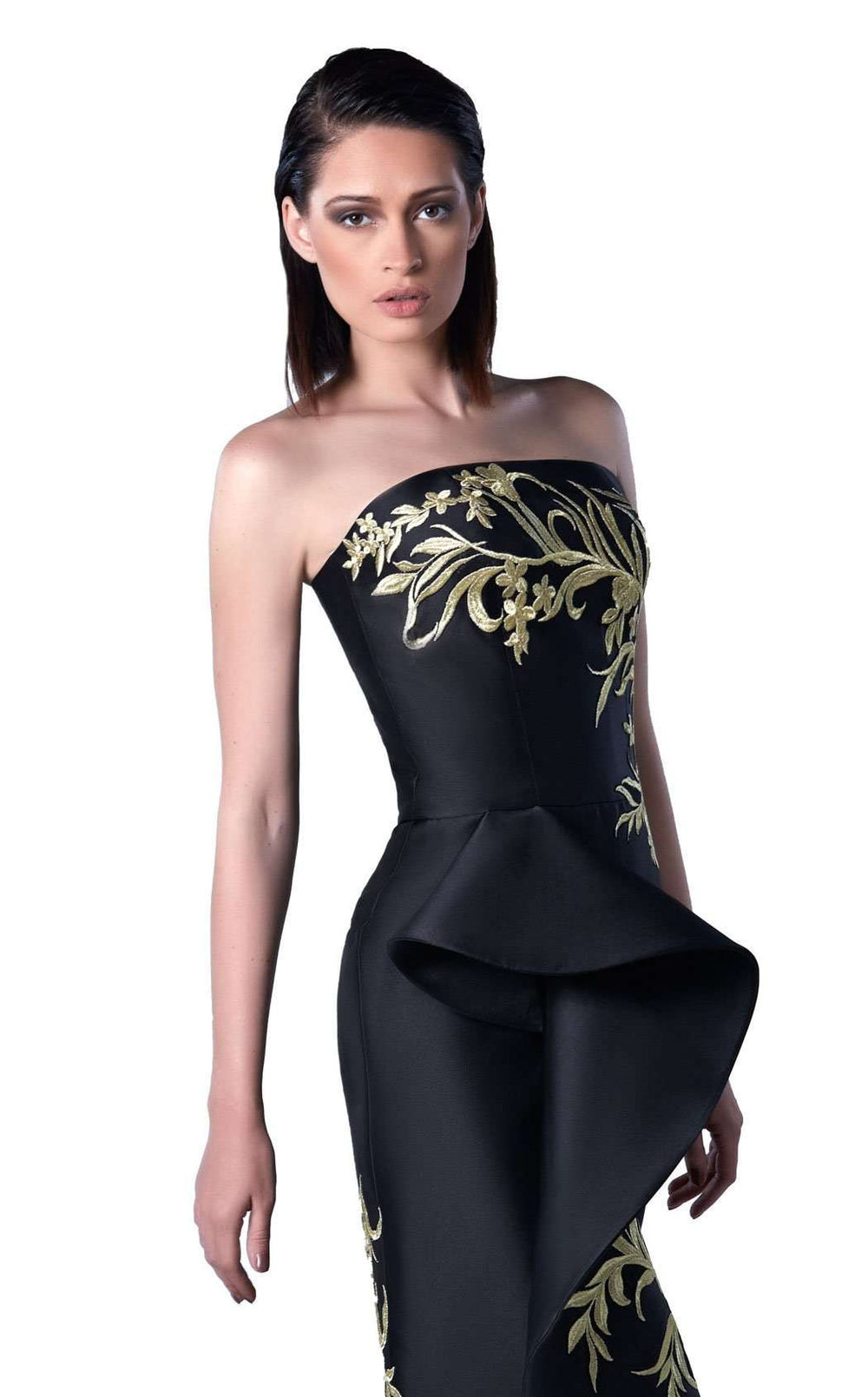Edward Arsouni Couture FW0433 Dress details - VOLAKK
