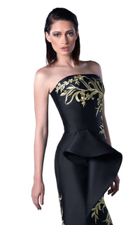 Edward Arsouni Couture FW0433 Dress view 2