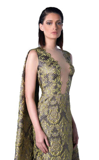 Edward Arsouni Couture FW0435 Dress view 2