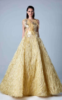 Edward Arsouni Couture FW0437 Dress view 3
