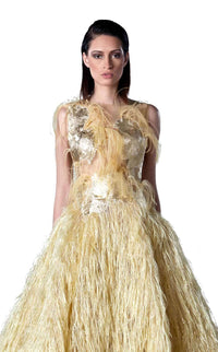 Edward Arsouni Couture FW0437 Dress view 2