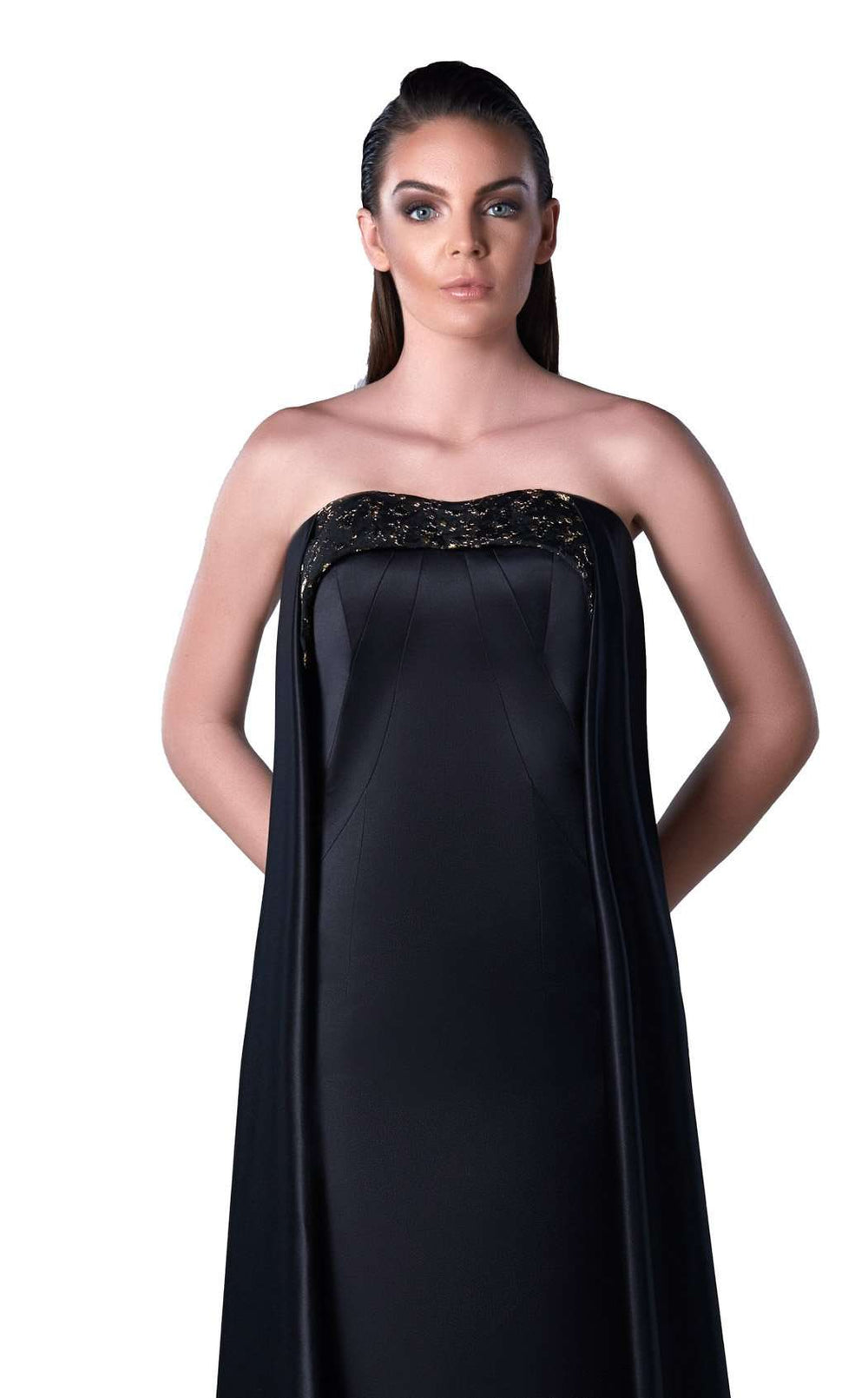 Edward Arsouni Couture FW0438 Dress details - VOLAKK